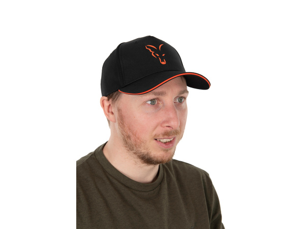 FOX - Kšiltovka Collection Baseball Cap Black/Orange