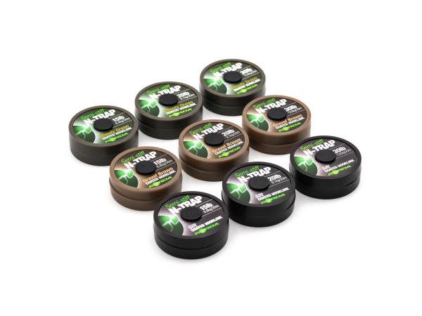 KORDA Návazcová Šňůrka N-Trap Soft Weedy Green 20 m