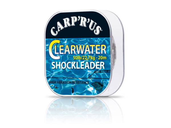 Carp´R´Us Carp´R´Us Clearwater Shock Leader - 50lb, 20m