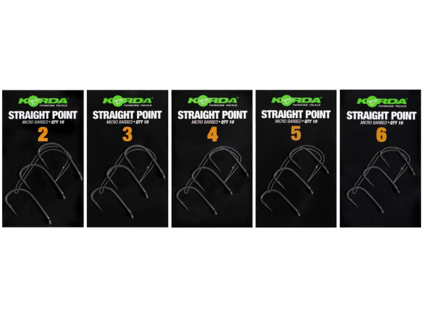 KORDA Háčky Straight Point Barbed 10 ks