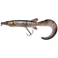 SAVAGE GEAR - Gumová Nástraha 3D Hybrid Pike Slow Sinking Silver Pike - 17cm, 47g