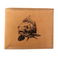 MERCUCIO - Kožená peněženka sv. hnědá - Kapr