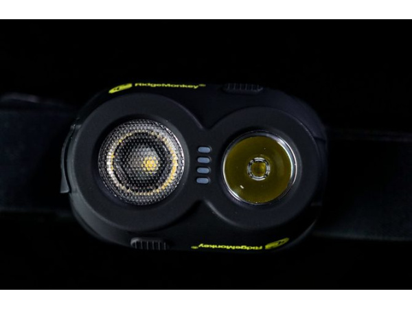 RidgeMonkey - dobíjecí čelovka VRH150X USB Rechargeable Headtorch  