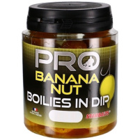 Starbaits - Boilies v dipu Pro Banana Nut, 150g