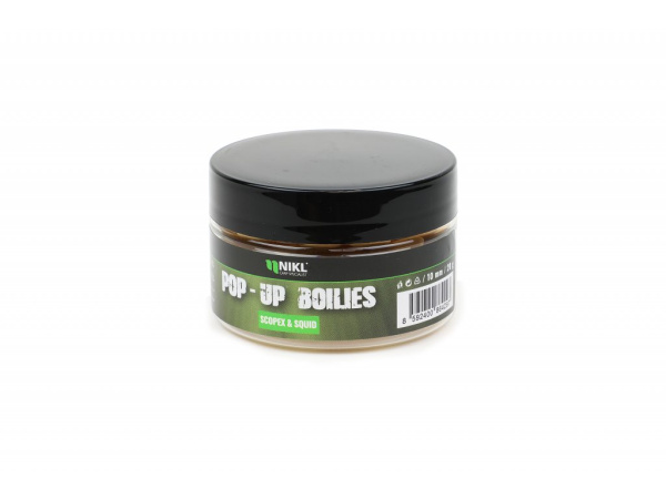 Karel Nikl - Plovoucí boilies Scopex & Squid