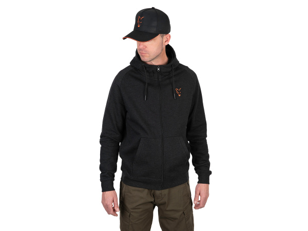 Fox Collection LW Hoody Black & Orange
