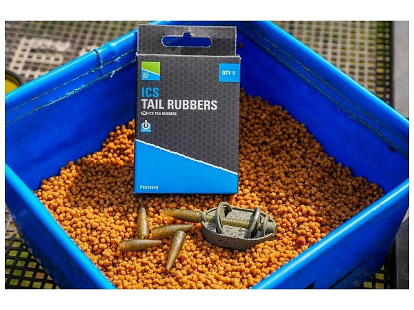 PRESTON INNOVATIONS - Převleky Na Krmítka ICS Tail Rubbers 30 mm 5 ks