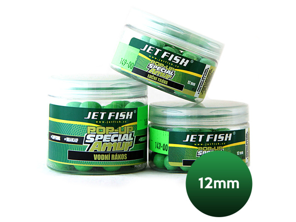 JET FISH - POP UP Boilie special AMUR - Vodní rákos 