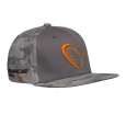 SAVAGE GEAR - Čepice Kšiltovka Flex fit camo cap camo/grey