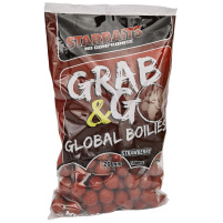 Starbaits - Boilies Grab&Go Global, 1kg, 24mm - Strawberry Jam