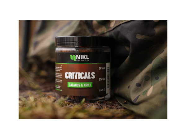 Nikl Criticals boilie Calanus & Krill 250ml