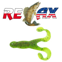 Relax - Gumová nástraha Turbo Frog 4 - Barva L002 - sáček 2ks - 10cm - VÝPRODEJ