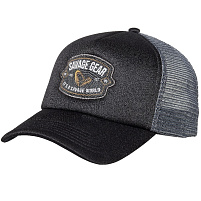 SAVAGE GEAR - Kšiltovka Badge Trucker Cap Black