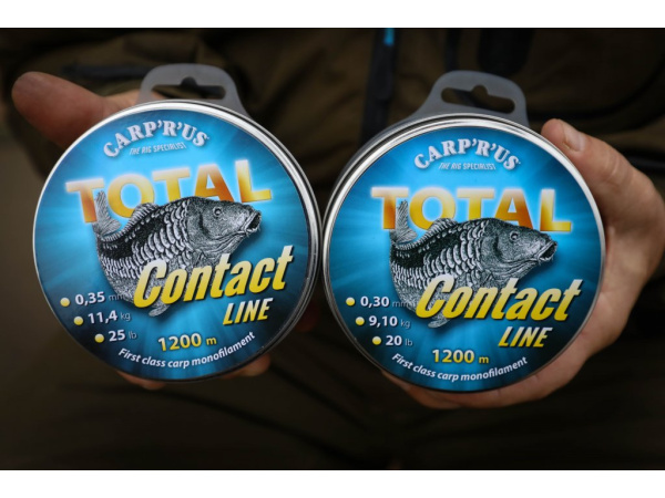 Carp´R´Us Vlasec Total Contact Line Yellow 1200m