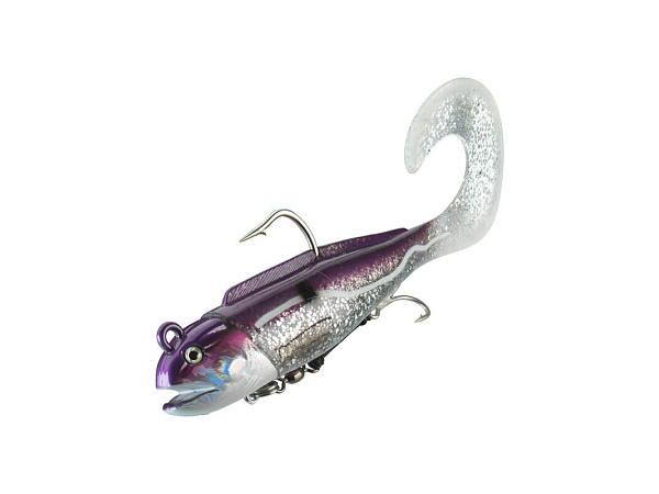DAIWA - Gumová nástraha Grandwave D-Wolf Curly 21cm, 265g, UV