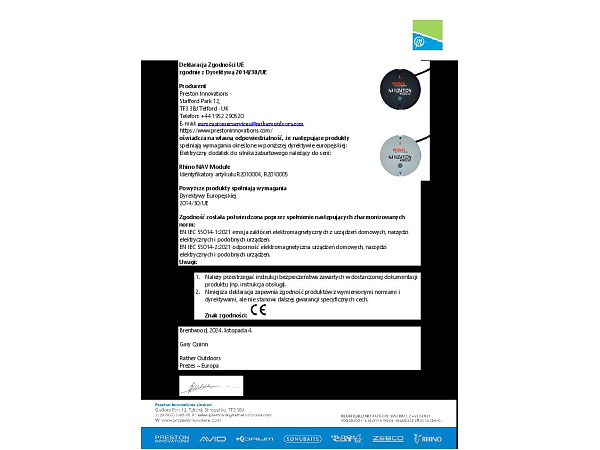 Rhino navigační modul BMR GPS Navigation Module black