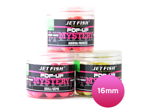 JET FISH - POP UP Boilie MYSTERY 16mm