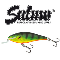 Salmo - Wobler Executor shallow runner 9cm - Real Hot Perch