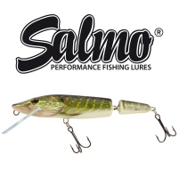 Salmo - Wobler Pike jointed floater 13cm - Real Pike