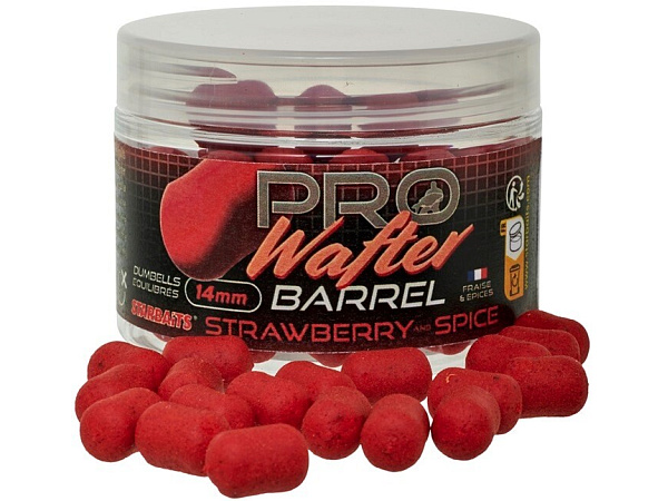 Starbaits - Wafters Strawberry Spice, 50g, 14mm