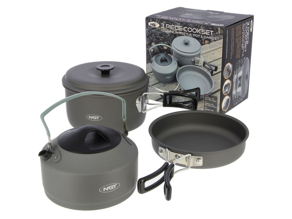 NGT Sada Nádobí Kettle, Pot & Pan Set 3-díl