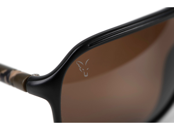 Fox AV8 Black & Camo - Brown lense
