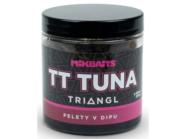 Mikbaits - Pelety v dipu 250ml, 30mm, TT Tuna Triang