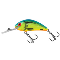 Salmo - Wobler Rattlin hornet Floating 4,5cm - Chartreuse blue
