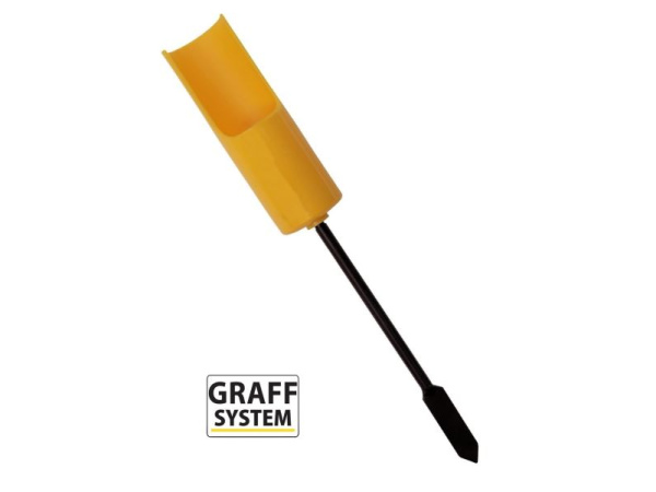 GRAFF - Držák prutu Lux - Žlutý