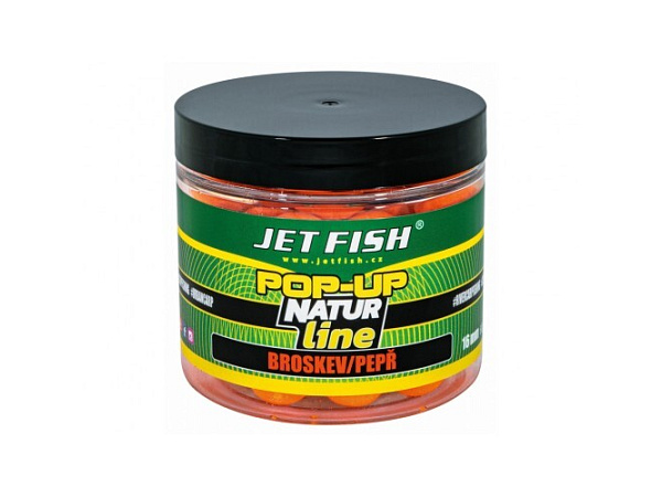 JET FISH Natur Line POP UP 16 mm Broskev/Pepř