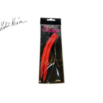 LK Baits návazec na tresky 12/0 14cm Glitter Lumino Red/Červený - VÝPRODEJ!