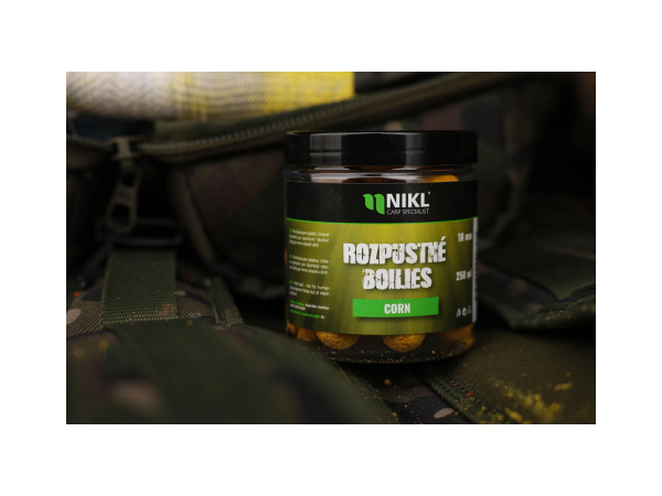 Nikl Rozpustné boilies Corn 250ml