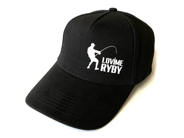 Kšiltovka Lovíme ryby Black classic
