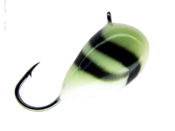 JAXON - Marmyška pruhovaná bílá 13mm - 1g