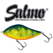 Salmo - Wobler Slider sinking 7cm - Real hot perch