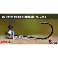 Red Bass - Jig koule Teflon invisible 1 - 2g