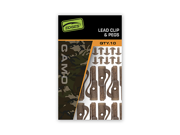 Fox Závěsky Edges Camo Lead Clip + Pegs
