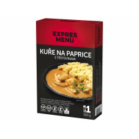 EXPRES MENU - Komplet menu Kuře na paprice s těstovinami 500g
