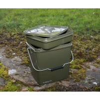 Trakker Plastový box 13l na návnady a nástrahy Olive Square Container