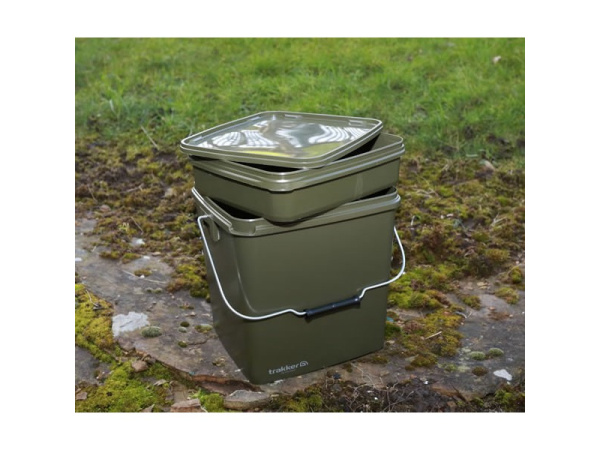 Trakker Plastový box 13l na návnady a nástrahy Olive Square Container