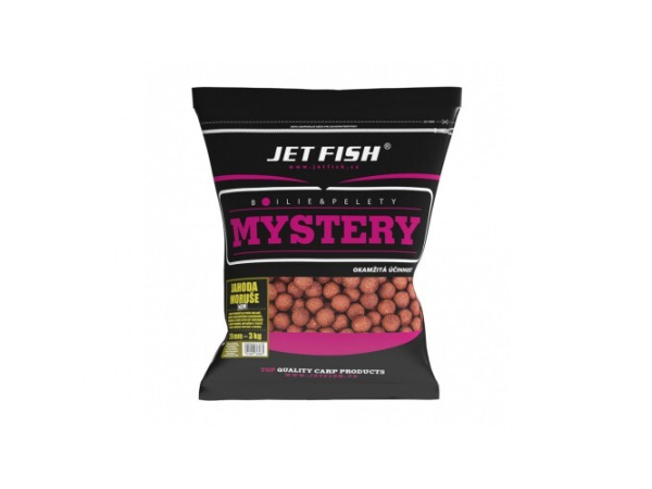 JET FISH - Boilie MYSTERY 20mm 3kg - Jahoda/moruše