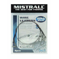 MISTRALL- Lanko WIRE LEADERS 1x7 25cm 20kg