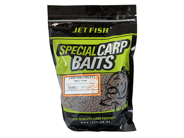 JET FISH - Pelety Carp feed 6mm 900g