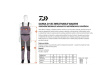 DAIWA - Prsačky D-Vec Breathable Waders Vel. XL