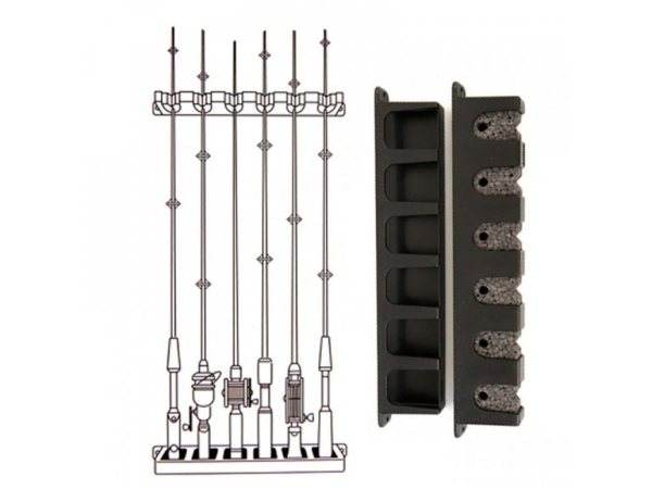 SPRO - Držák prutů na stěnu Vertical rod holder