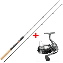Garbolino prut Proxima JetSpin M 2,40m, 10-30g + naviják Strike 301 FD