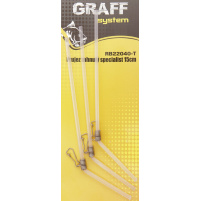 GRAFF - Průjezd zahnutý SPECIALIST Transparentní 15cm - 3ks