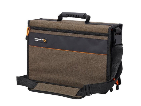 SAVAGE GEAR - Flip rig bag M + plast. box a 12ks sáčků