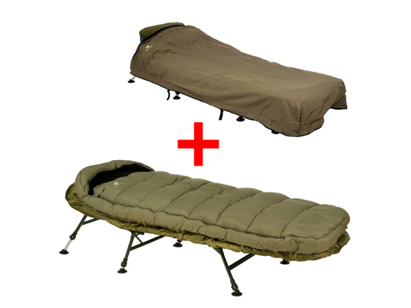 Giants fishing Spací pytel 5 Season LXR Sleeping Bag + Přehoz Exclusive Bedchair Cover ZDARMA!