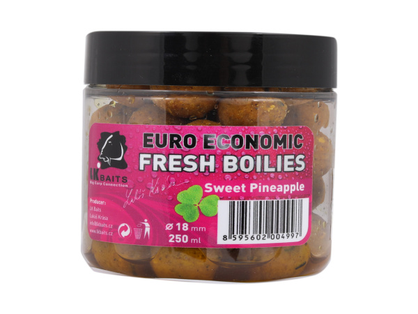 LK Baits Fresh Boilie Euro Economic 18mm 250ml